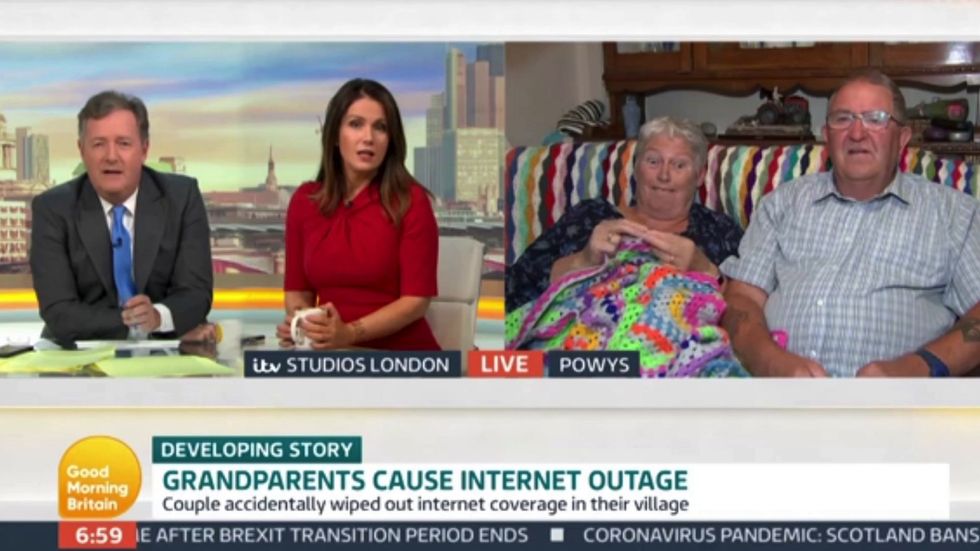 Couple call out Piers Morgan for talking over Susanna Reid