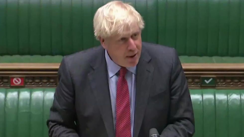 Boris Johnson says there's the 'option to draw on military support' to enforce new restrictions
