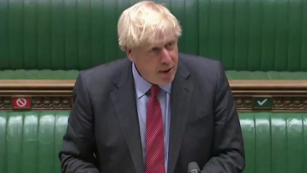 Boris Johnson says there's the 'option to draw on military support' to enforce new restrictions