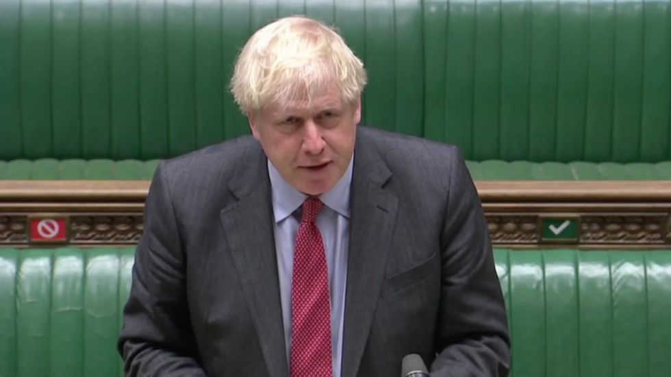Boris Johnson lists new coronavirus restrictions