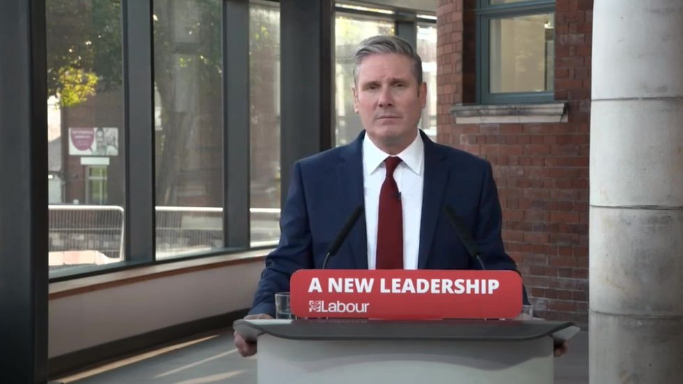 Second national lockdown would be sign of government failure, Keir Starmer says