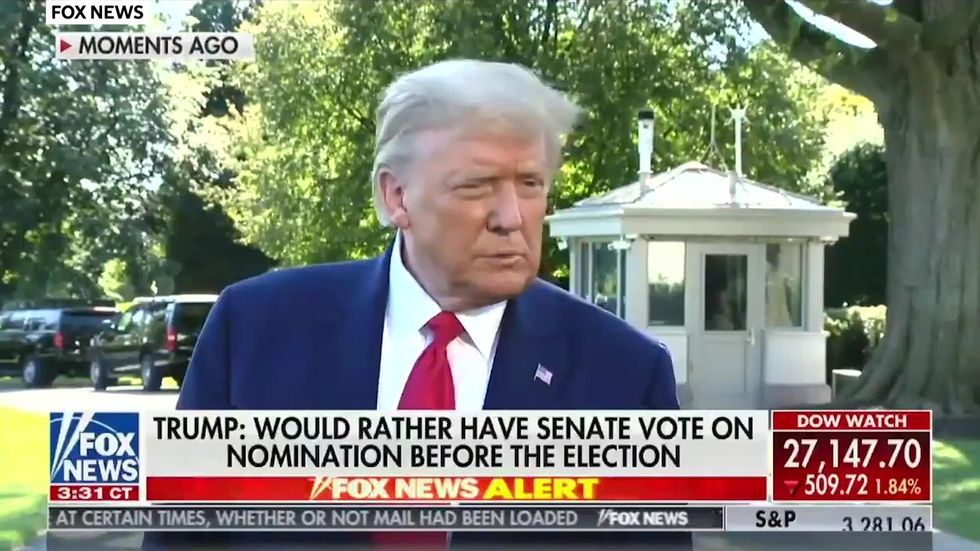 Trump on Alexey Navalny poisoning: “we'll talk about that at another time.”