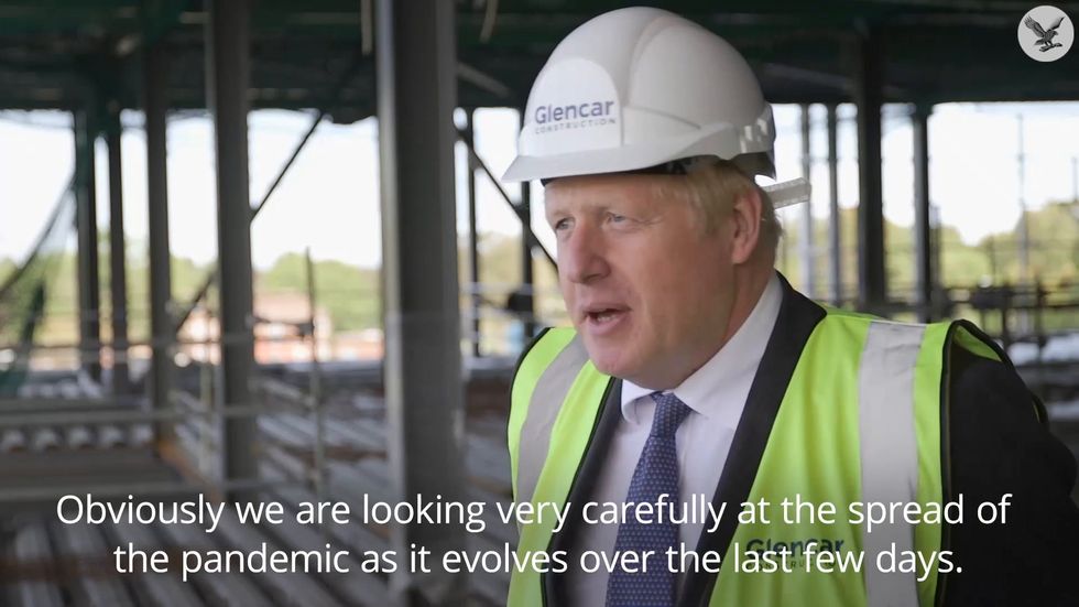 Boris Johnson says second wave of coronavirus is inevitable