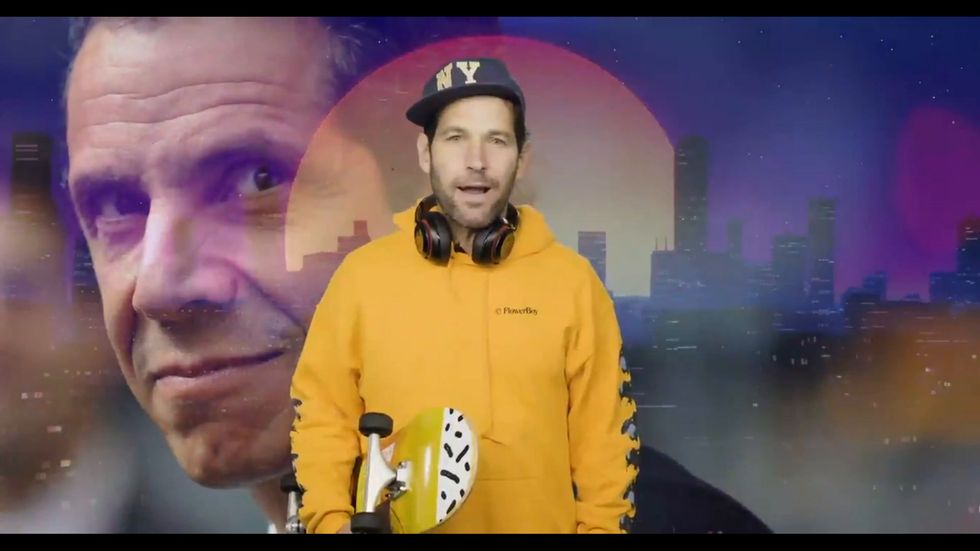 Paul Rudd urges 'fellow millennials' to wear a mask in PSA
