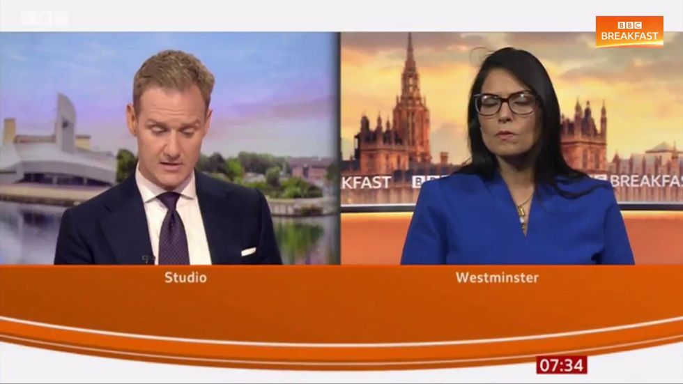 Priti Patel says 'more work to be undertaken' on testing delays