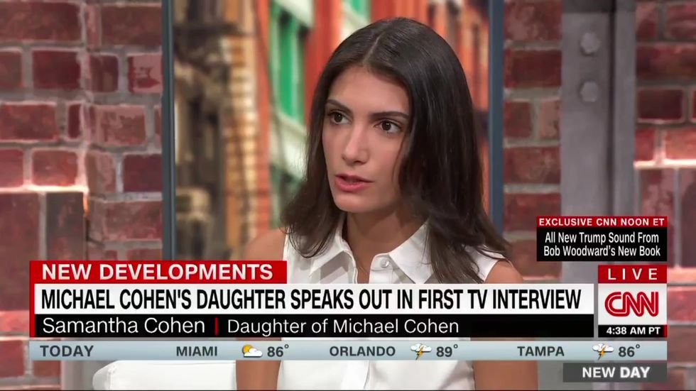 Michael Cohen's daughter speaks out about creepy encounter with Trump