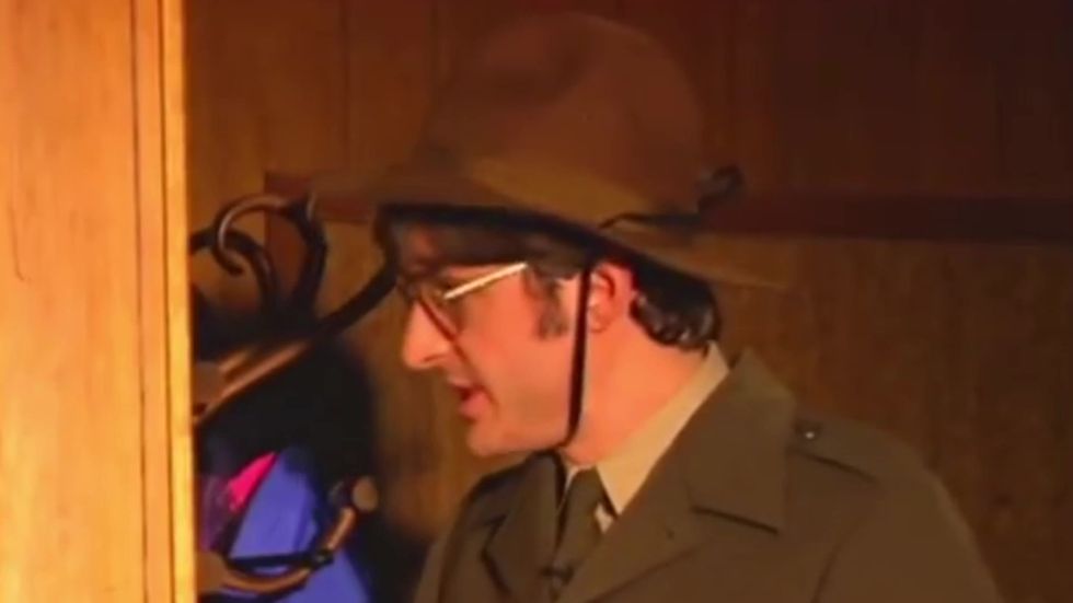 Louis Theroux's walk-on role in 1997 gay porn film unearthed