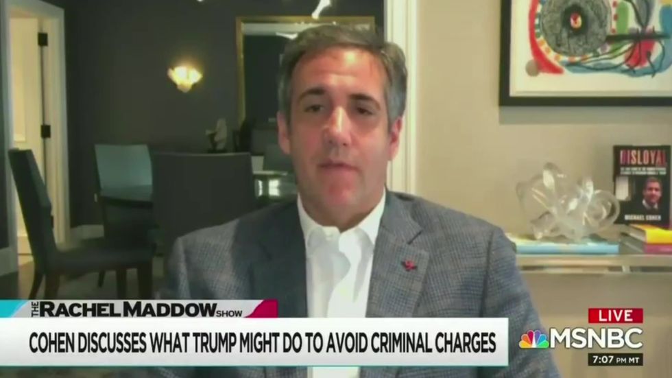 Cohen suggests Trump could resign and have Mike Pence pardon him if he loses to Biden