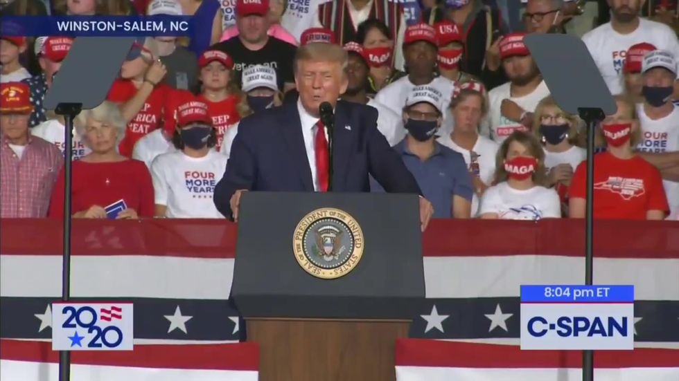 Trump calls for 'patriotic education'