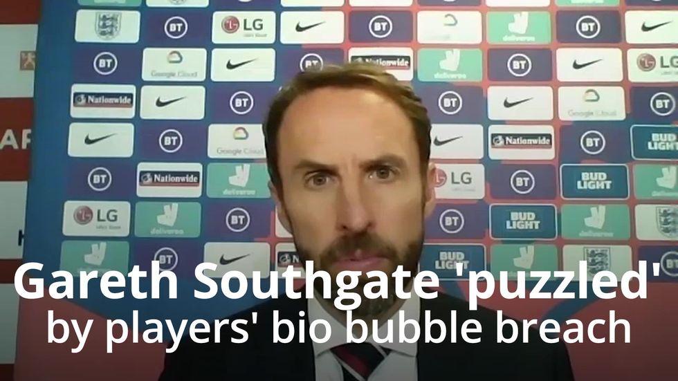 Gareth Southgate puzzled by Phil Foden and Mason Greenwood actions