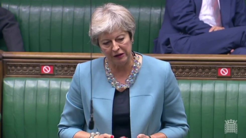 Theresa May takes government to task over withdrawal agreement