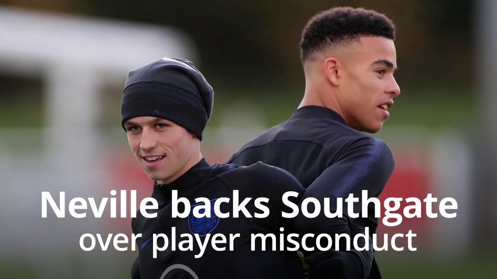 Gary Neville gives verdict on Phil Foden and Mason Greenwood scandal