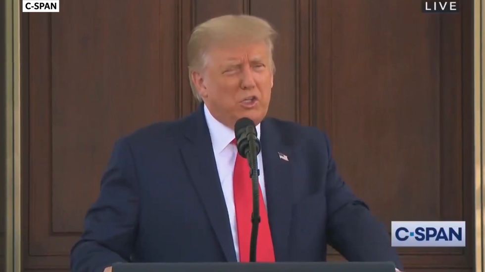 Trump says WTO should classify USA as a developing nation because of Portland protests