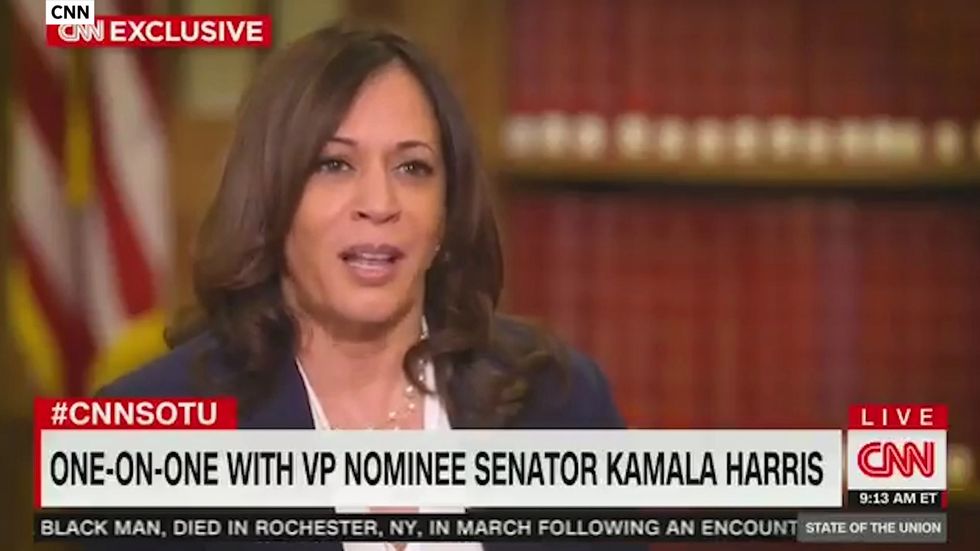 Kamala Harris says Trump and Barr are living in 'different reality' when they deny systemic racism exists
