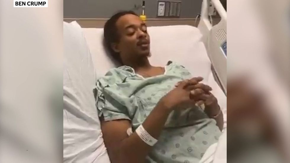 Jacob Blake speaks from hospital bed says it hurts to breathe