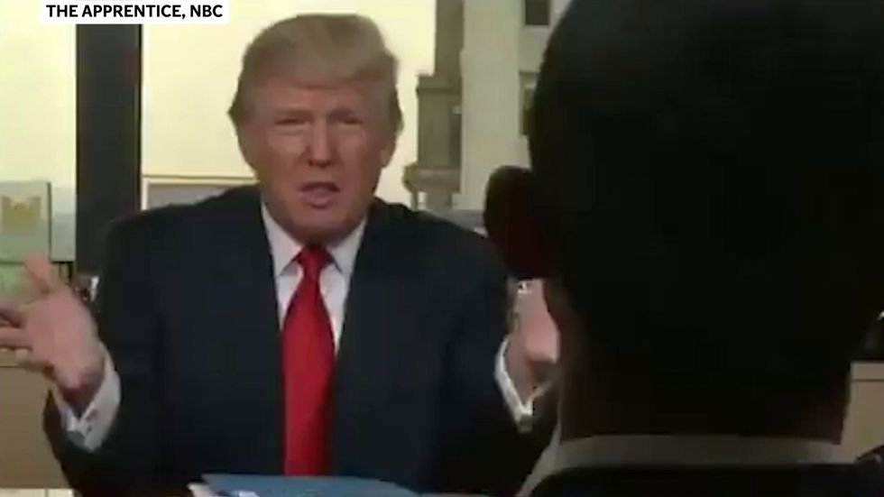 Never-aired 'Apprentice' clip shows Trump 'firing' Obama