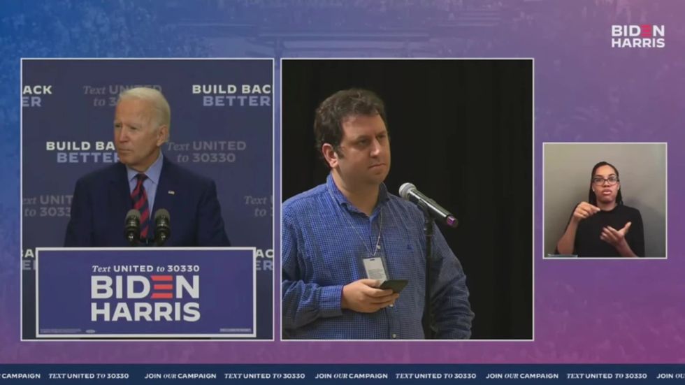 Biden says he thinks QAnon supporters should seek mental health services