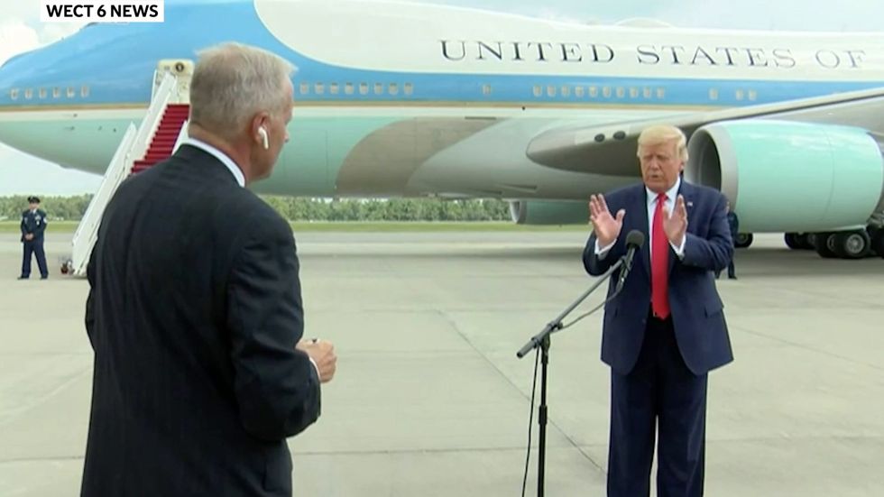 Trump suggests his supporters should commit electoral fraud by trying to vote twice