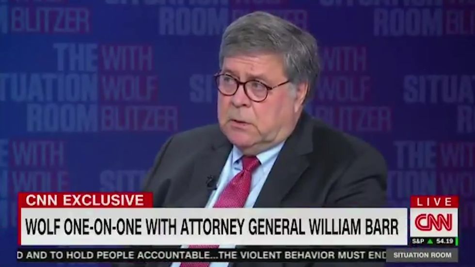 Bill Barr says he does not know if trying to vote twice is illegal