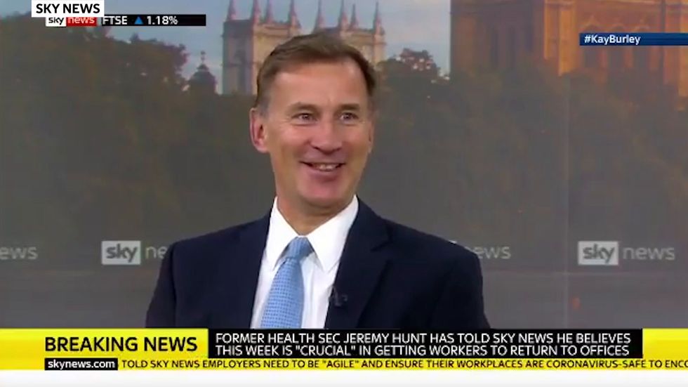 Jeremy Hunt: 'I dodged a bullet not becoming prime minister'
