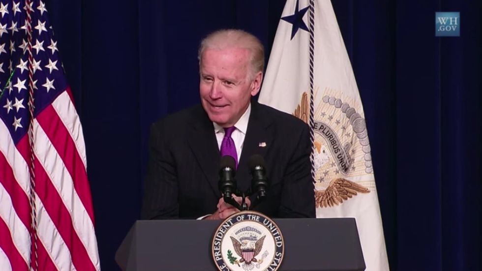 Joe Biden makes light of past aneurysms in 2013