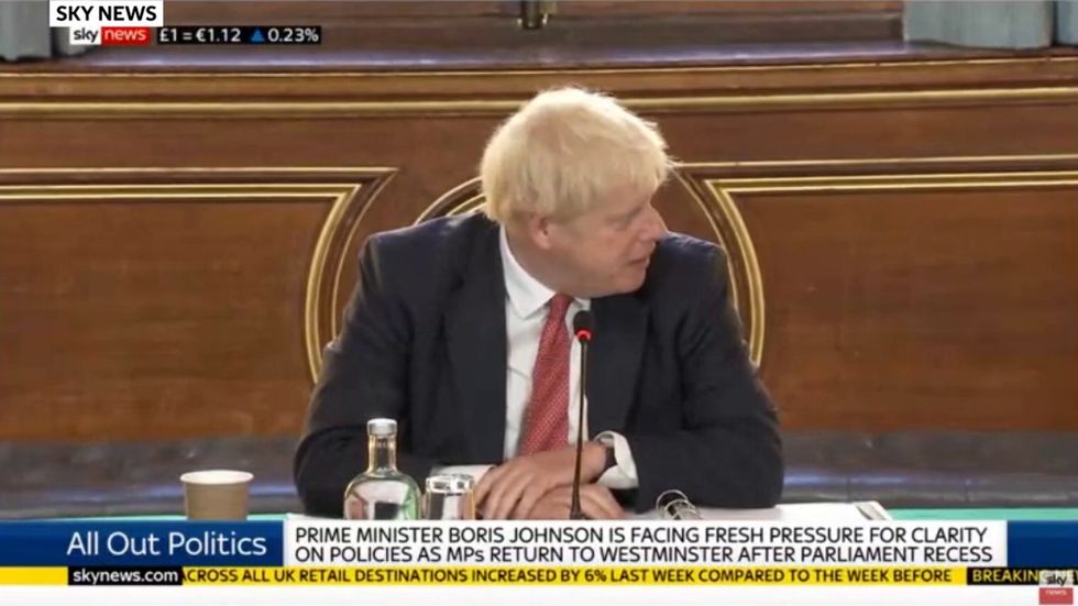 Boris Johnson claims people are returning to offices 'in great numbers'