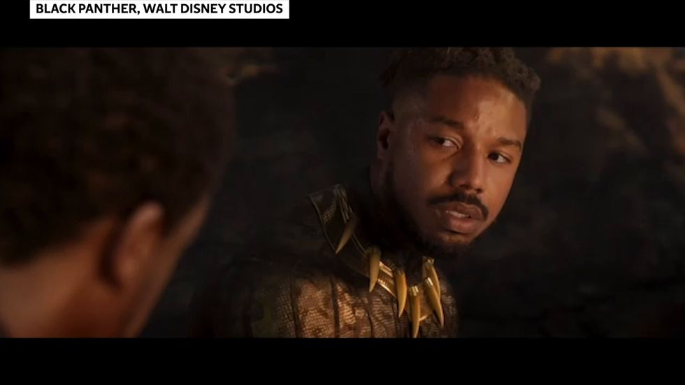 Black Panther: Killmonger death scene