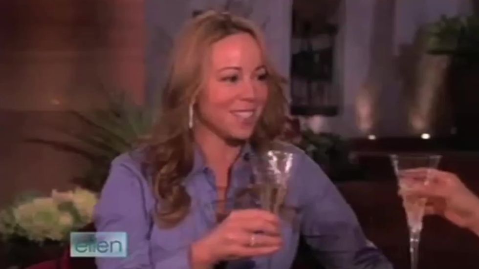 Ellen DeGeneres attempts to get Mariah Carey to reveal her pregnancy in 2008 interview