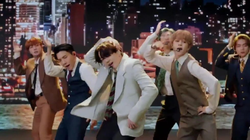 BTS perform at the VMAs