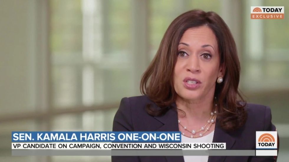 Kamala Harris says officers involved in police shooting of Jacob Blake should be charged