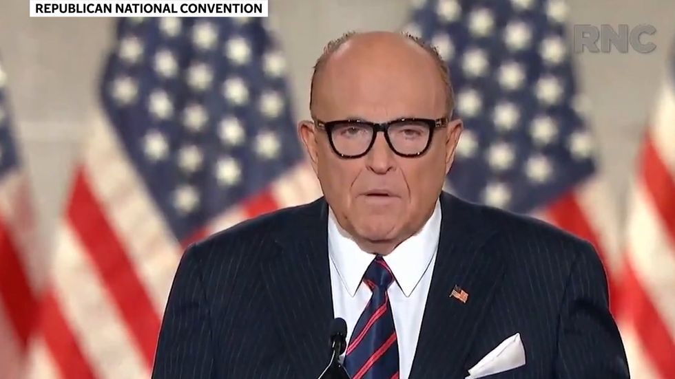 Rudy Giuliani slams Black Lives Matter in 'race-baiting' RNC speech