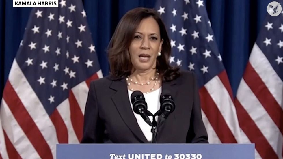 Kamala Harris says it is 'no wonder' people taking to streets in pre-RNC broadside against Trump