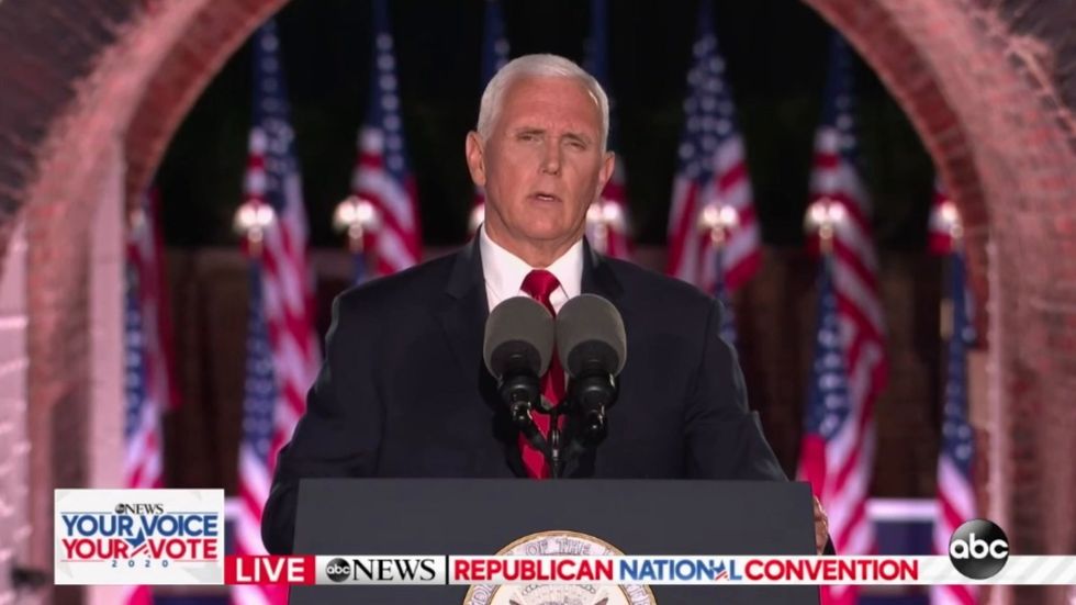 Mike Pence scorns climate action at RNC