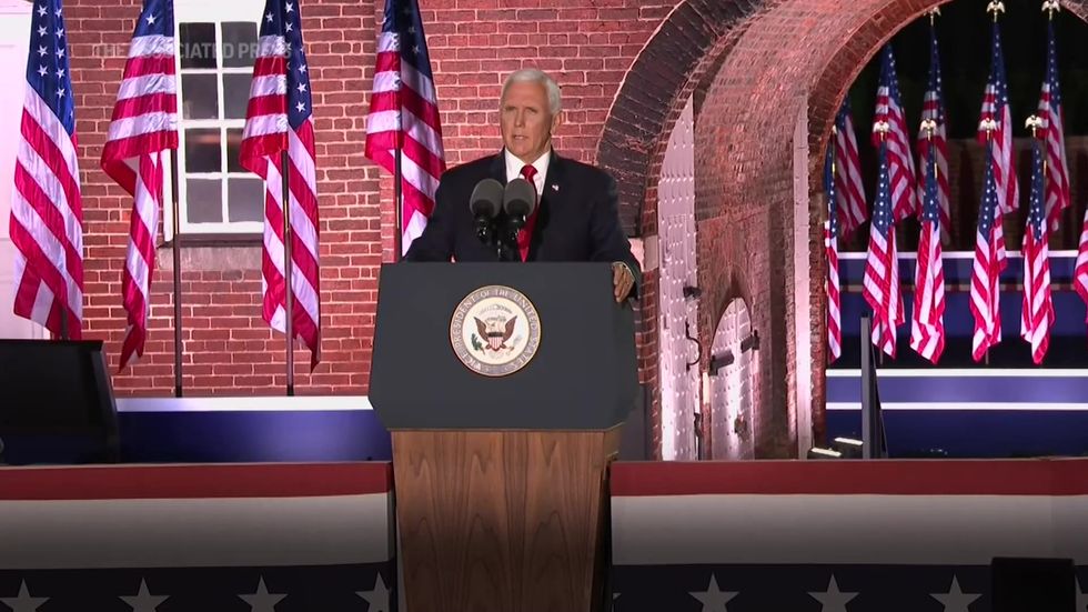 Mike Pence slams Kenosha situation in RNC speech