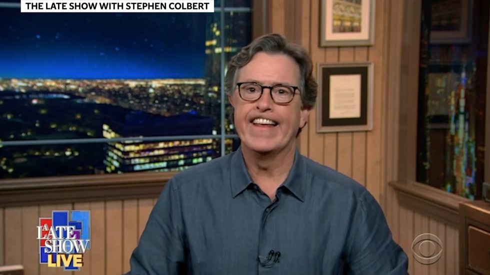 Stephen Colbert ridicules Eric Trump's RNC speech