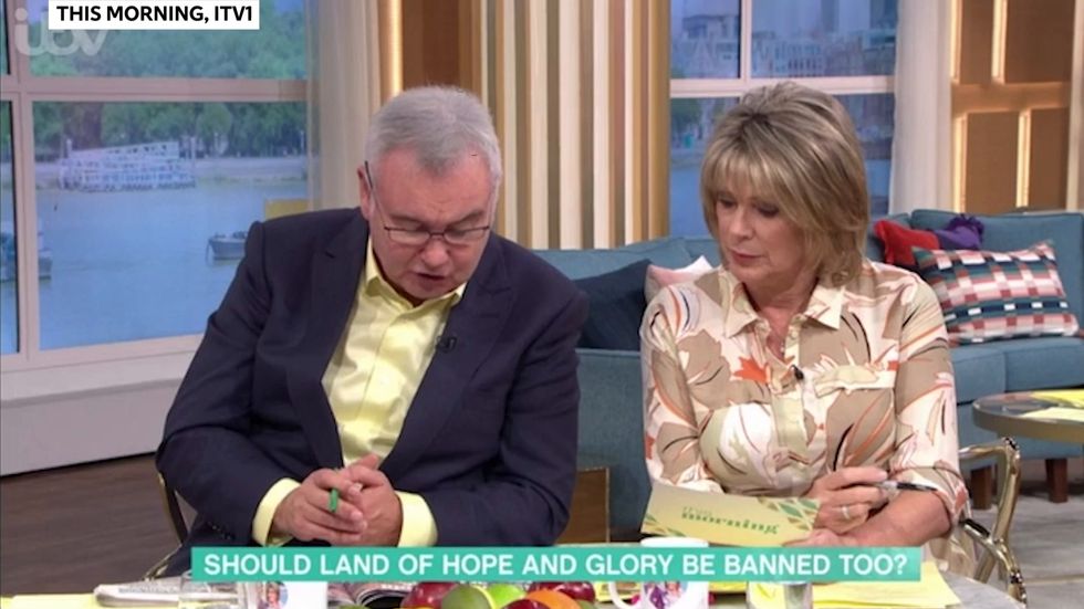 Eamonn Holmes asks Black Lives Matter activist if he has a problem with the use of the word 'slave'