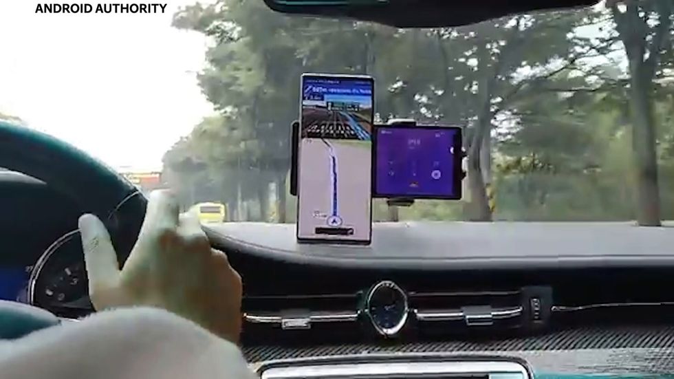 First look at LG Wing the company's prototype twisty smartphone