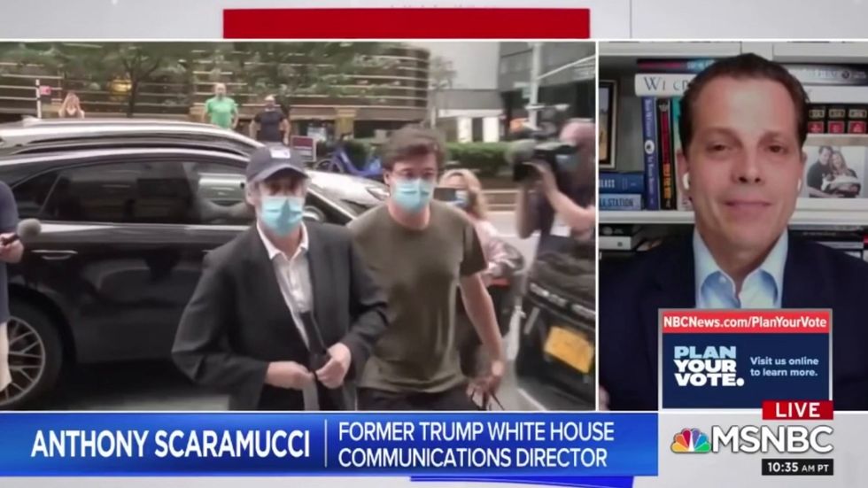 Trump’s ‘rank criminality’ and ‘steep illegality’ to be exposed in bombshell book, Scaramucci says