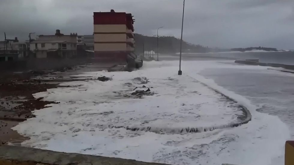Tropical Storm Laura lashes eastern tip of Cuba