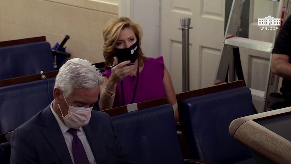 White House says Donald Trump will 'make a decision' later about accepting possible election result