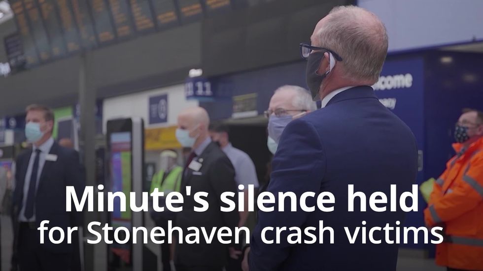 Minute's silence held for Stonehaven crash victims
