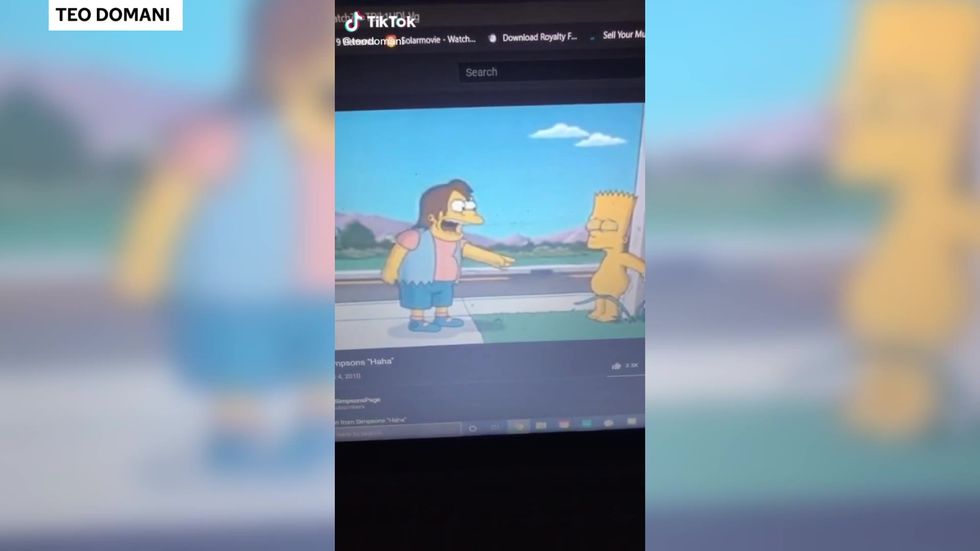 TikTok user remixes M83's Midnight City with Nelson's laugh from The Simpsons