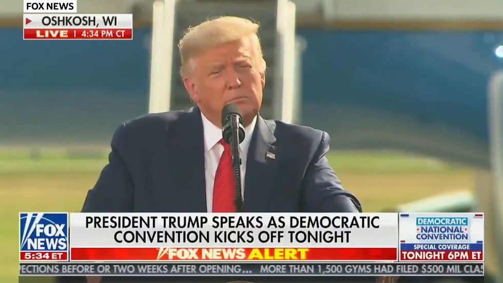 Donald Trump says he should get third term because 'they spied on my campaign'
