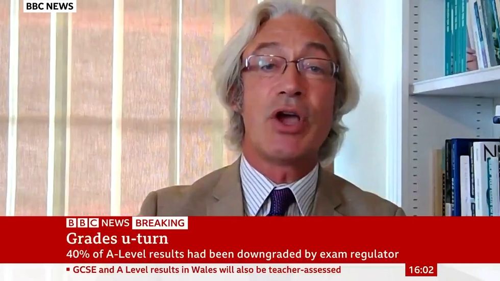 Ofqual chairman Roger Taylor says exam regulator took the "wrong road" on A-level and GCSE grading