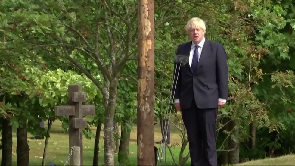 VJ Day: Prince of Wales and PM lead memorial event