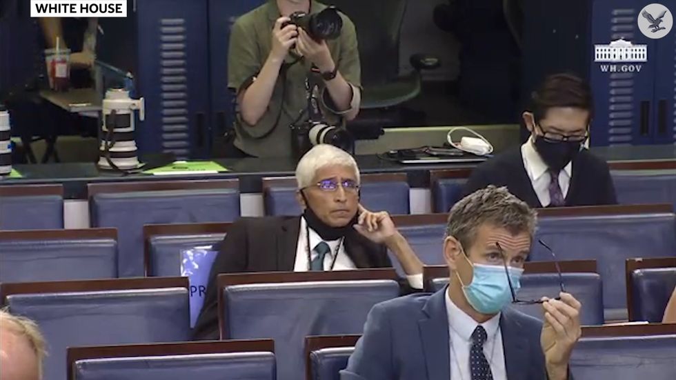 Trump ignores reporter's question on whether he 'regrets all the lying'