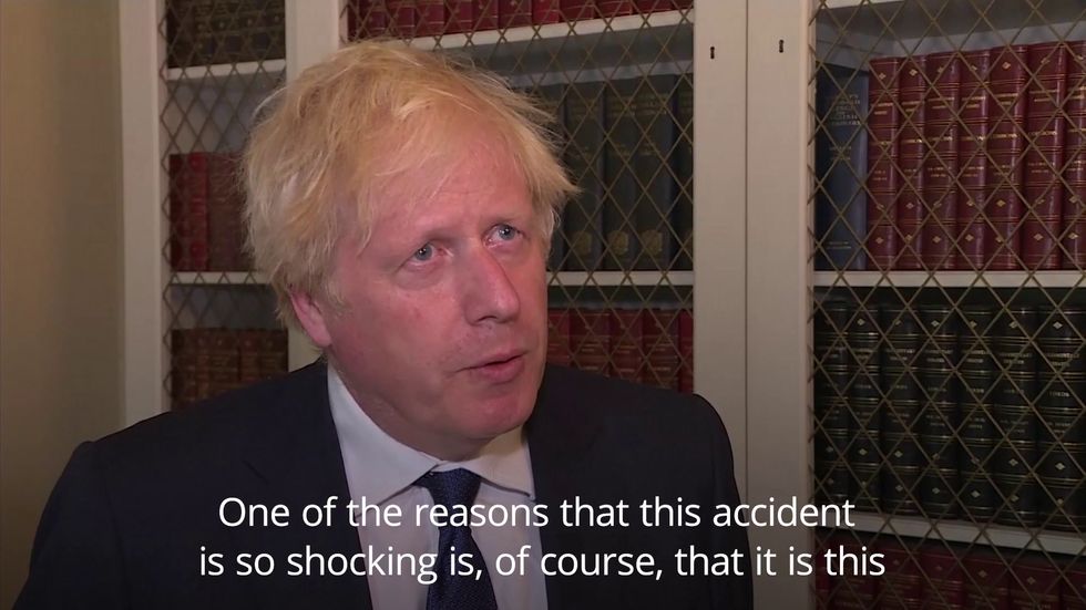 Boris Johnson: Fatal train derailment must never happen again