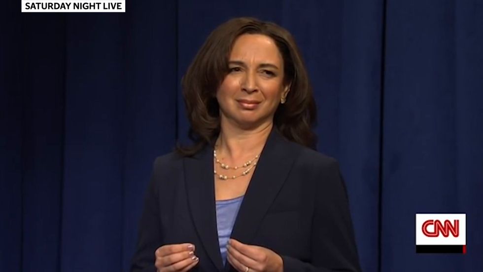 Maya Rudolph plays Kamala Harris on SNL