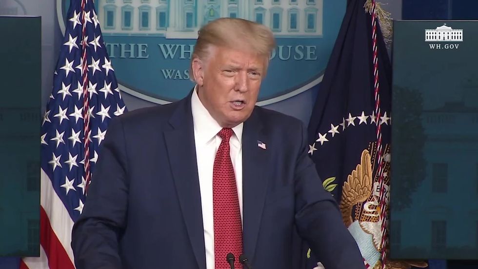 Trump says Spaish Flu pandemic of 1918 ended WWII