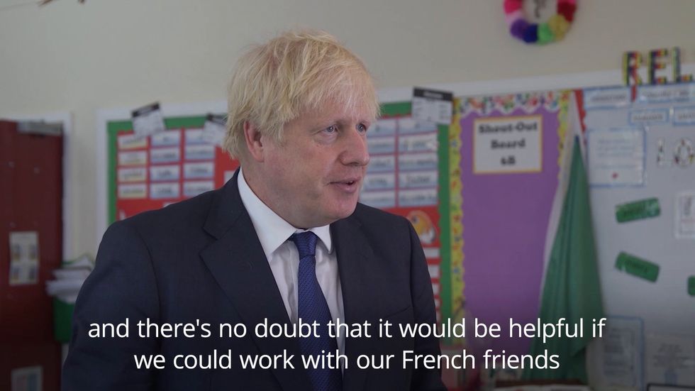 Boris Johnson calls for legal change to 'send away' more asylum seekers amid surge in migrant boats